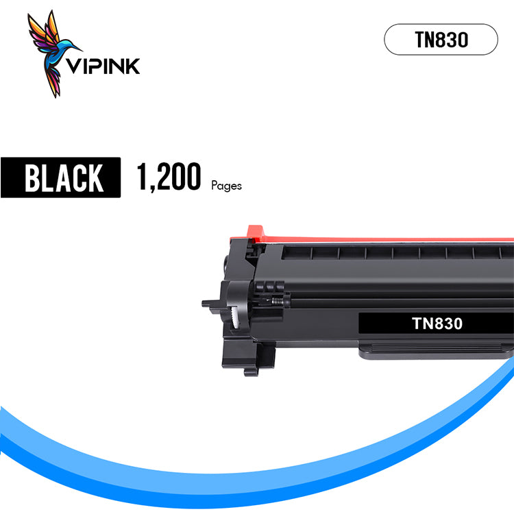 TN830 TN830XL High Yield Toner Cartridge Black 2-Pack Compatible for Brother DCP-L2640DW HL-L2460DW TN830 TN-830 TN830XL HL-L2405W MFC-L2820DW HL-L2400D L2405W L2480DW MFC-L2820DWXL Printer Ink