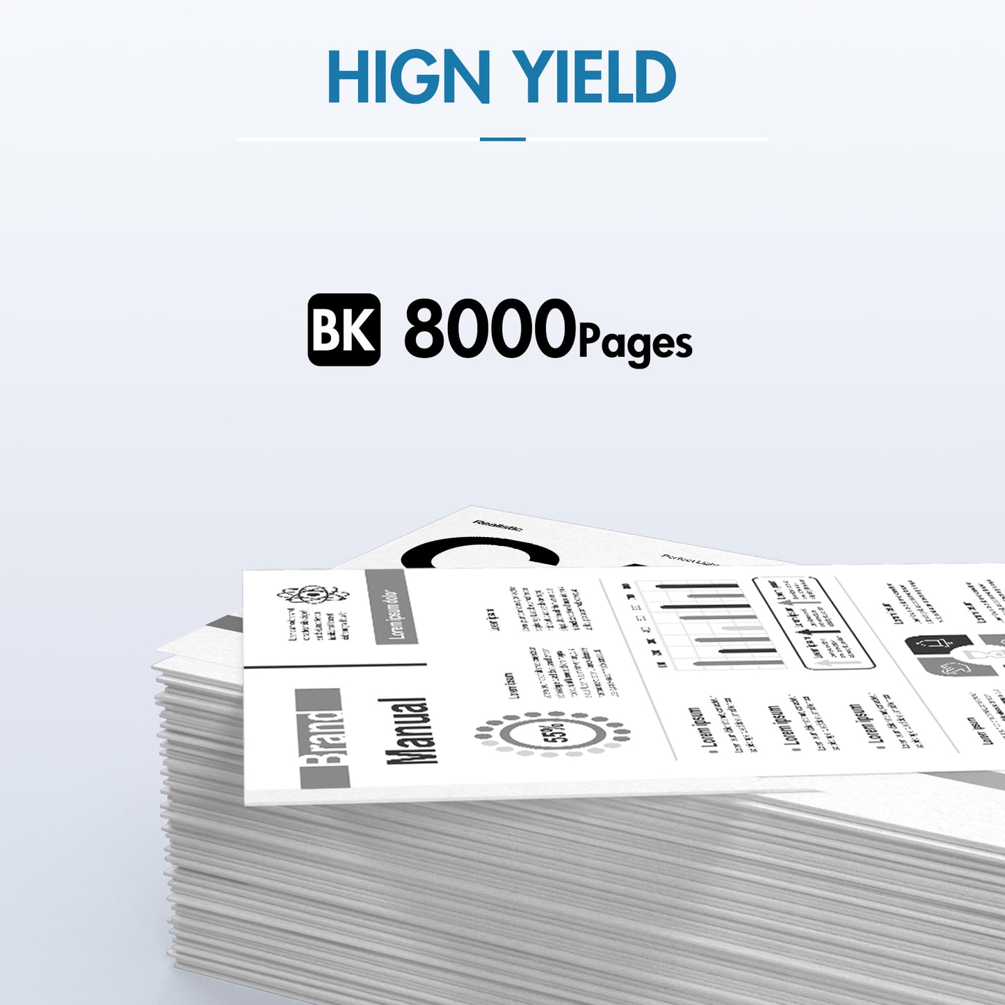 TN850 TN820 Toner Cartridges Black High Yield 2 Pack Compatible for Brother TN 850 TN 820 MFC-L5900DW HL-L6200DW MFC-L5800DW MFC-L5850DW MFC-L5700DW HL-L5200DW MFC-L6800DW Printer Ink