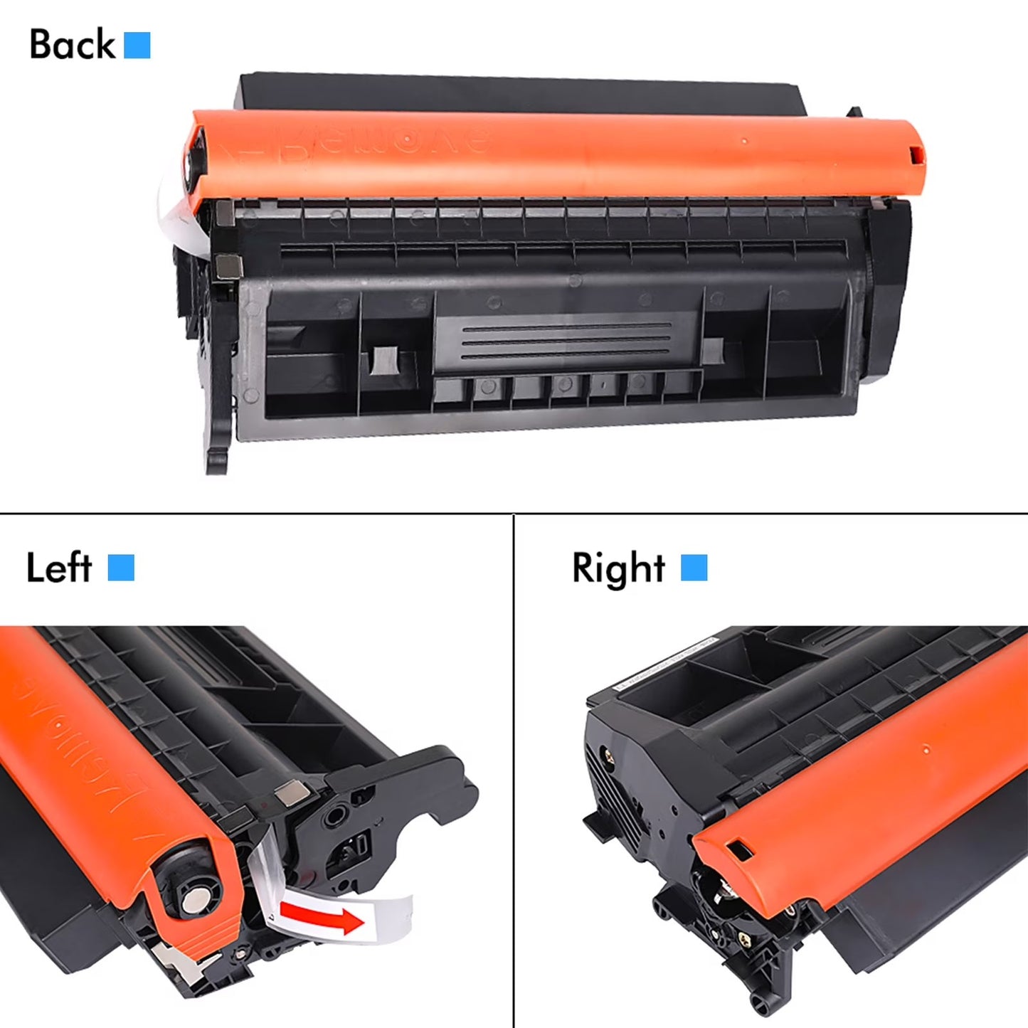 148A 148X Toner Cartridge Black with Chip Compatible for 148A 148X W1480A W1480X Laserjet Pro 4001dn MFP 4101fdw 4101fdn 4001n 4001dn 4001dw 1 Pack