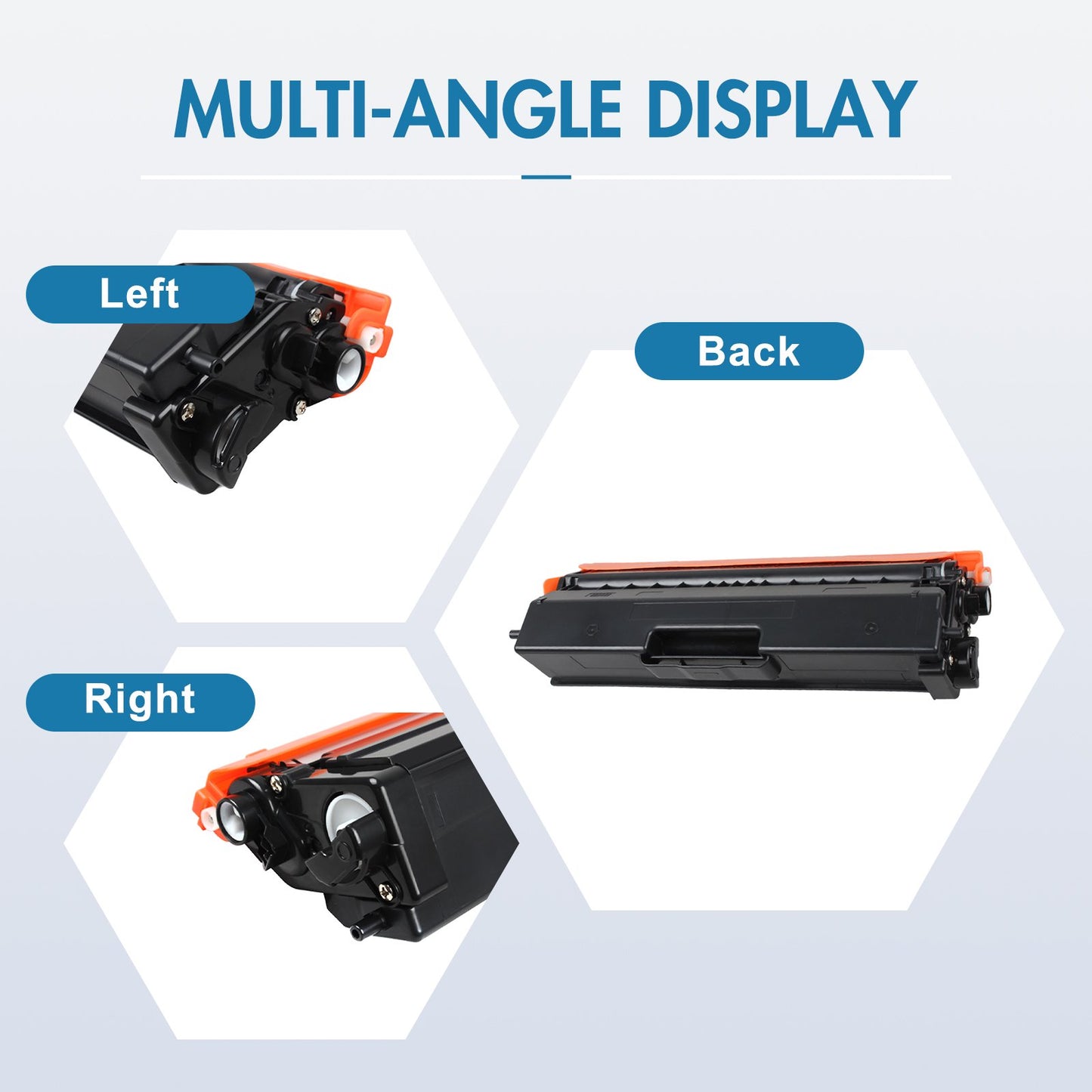 TN436 Colorich High Yied Toner Cartridge Compatible for Brother TN436 TN431 TN433 HL-L8360CDW MFC-L8900CDW HL-L8260CDW L8360CDWT MFC-L8610CDW Printer Ink (KCMY, 4-Pack)