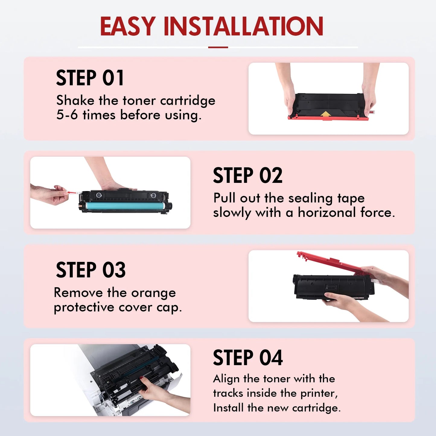 055 Toner Cartridge with Chip Compatible for Canon 055 CRG-055 Color imageCLASS MF741Cdw MF743Cdw MF745Cdw MF746Cdw LBP664Cdw (Black, 2 Pack)