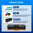 206A Toner Cartridge With Chip Compatible for HP 206A 206X W2110A W2110X Color LaserJet Pro MFP M283fdw M283cdw M255dw M283fdn M282nw M283 M255 Series Printer Ink (Black Cyan Magenta Yellow 4-Pack)