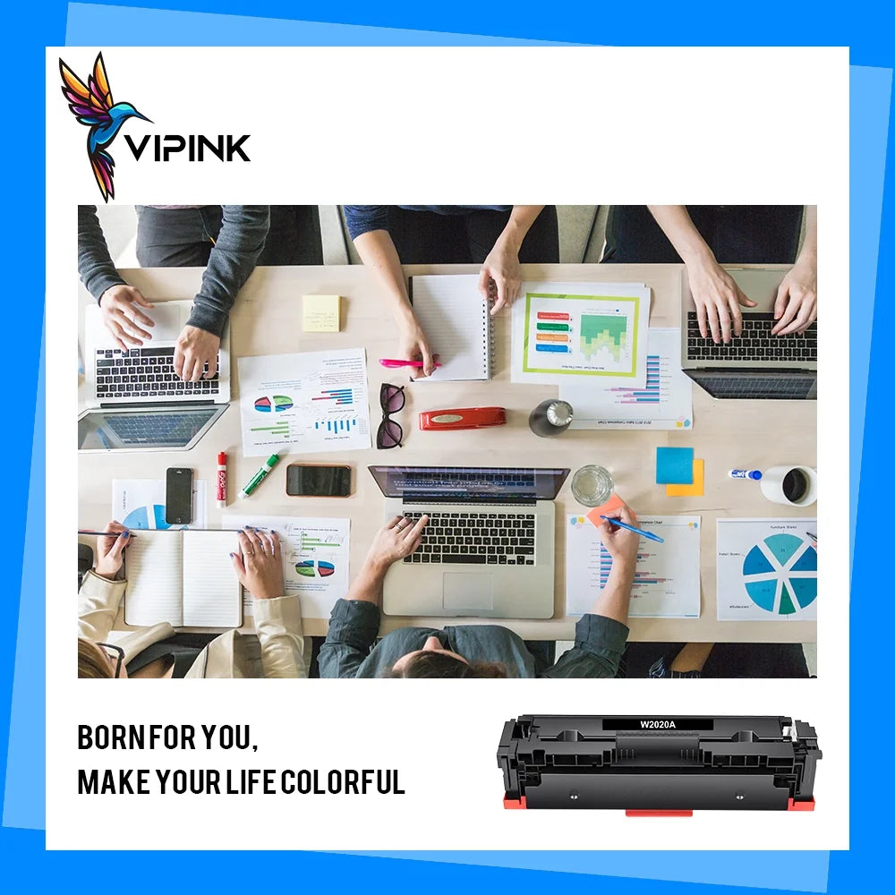 5-Pack 414A Toner Cartridge with Chip Compatible for HP W2020A 414A W2020X 414X Laserjet Pro MFP M479fdw M454dw M479fdn M454dn M479 Laser Printer Ink, 2x Black, Cyan, Magenta, Yellow