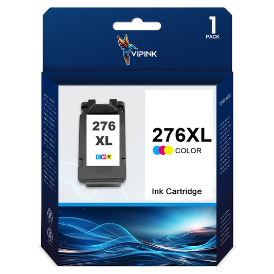VIPink 276XL Color Ink Cartridge Compatible for Canon 276XL CL276XL for Pixma TS3722 TR4722 TS3522 TR4700 TS3520 TR4720 Printer (1-Pack)