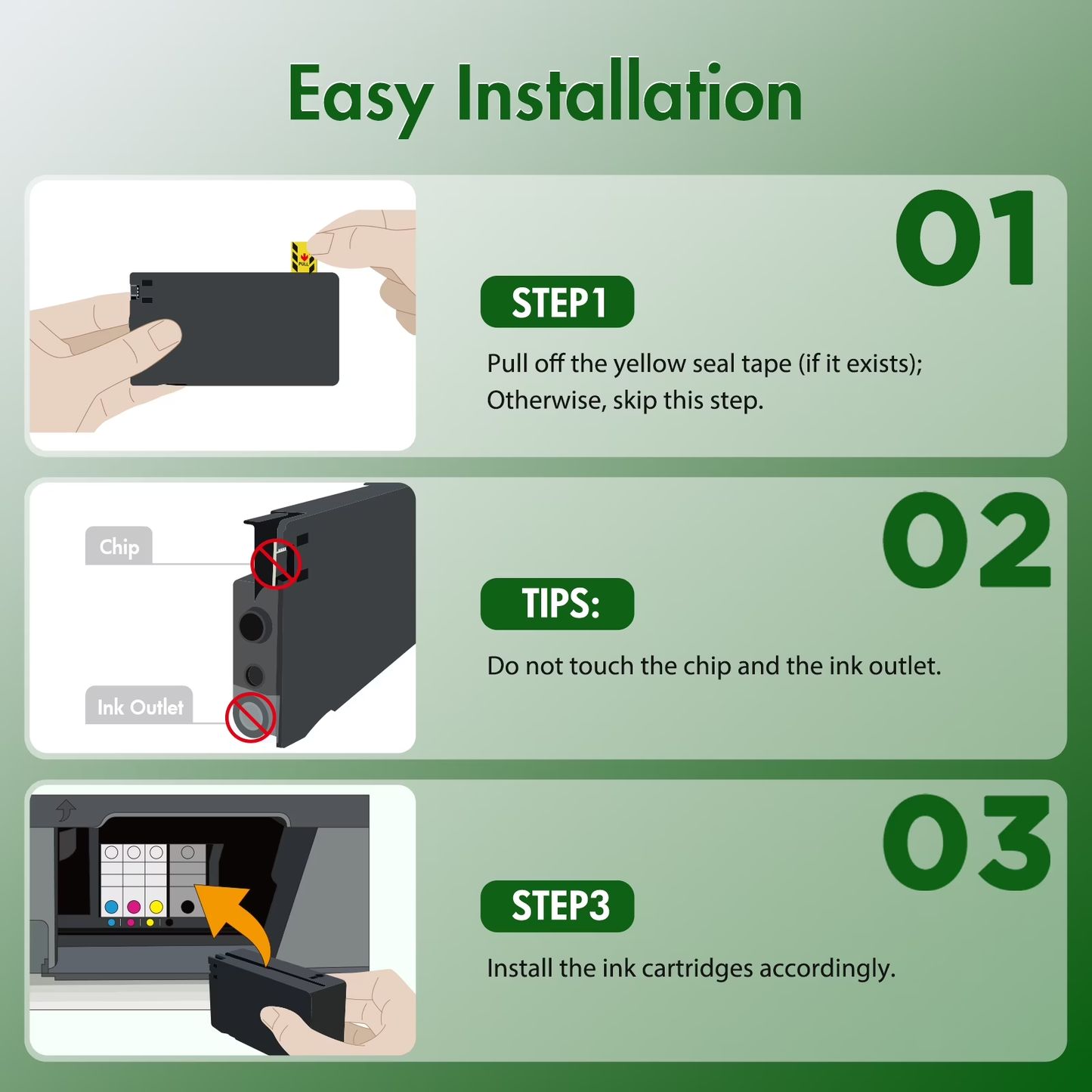 936E 936 Ink Cartridge Compatible for 936 936E Ink Cartridges for OfficeJet Pro 9125e 9120e 9730e 9130 9135e 9122e 9128e 9110b 9120b 9130b 9130e Printer(4-pack)