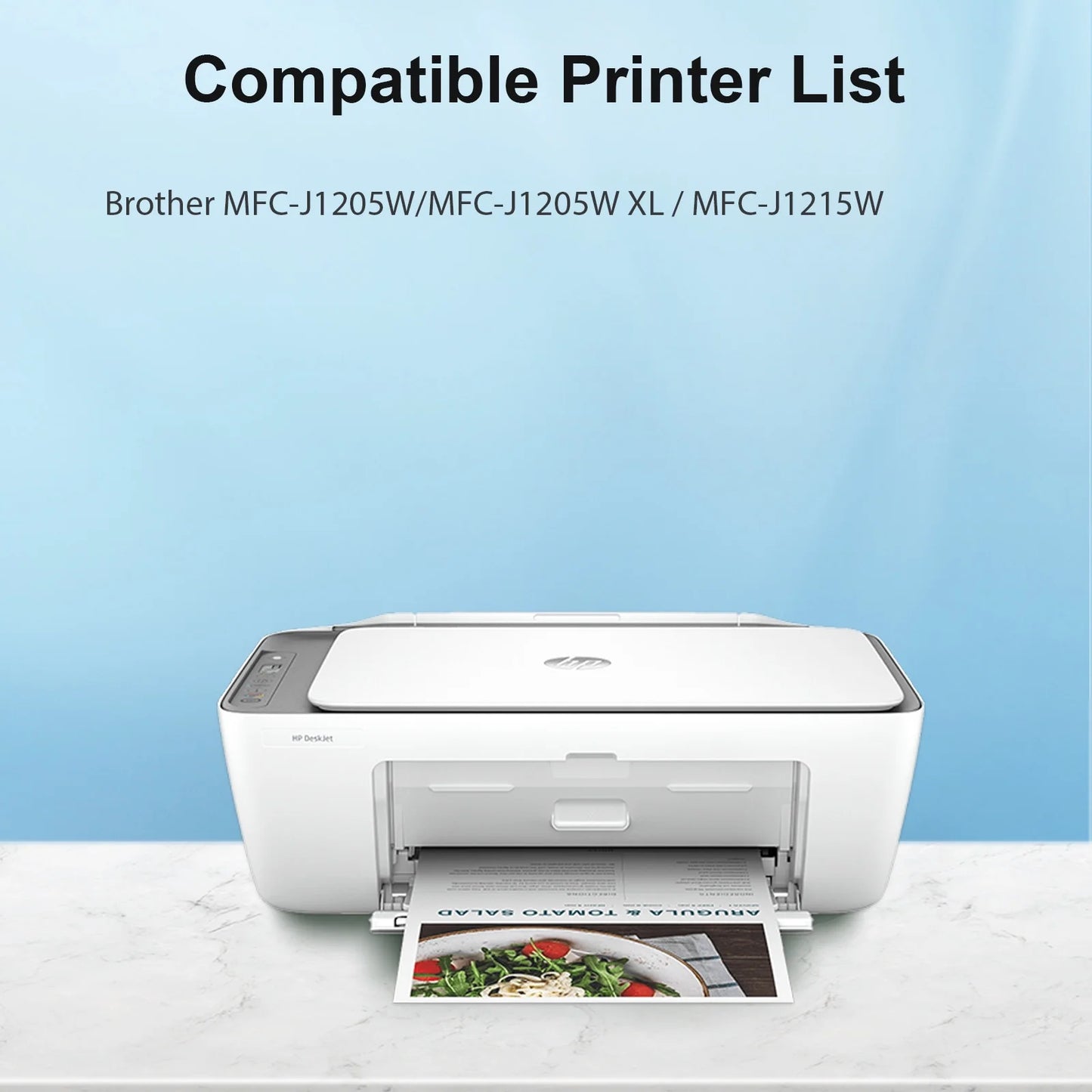 LC404XL LC404 MFC-J1205DW Ink Cartridges for Brother Printer 404XL LC 404 3-Pack High Yields for MFCJ1205W MFC J1205W XL MFC-J1215W (Cyan, Magenta, Yellow)