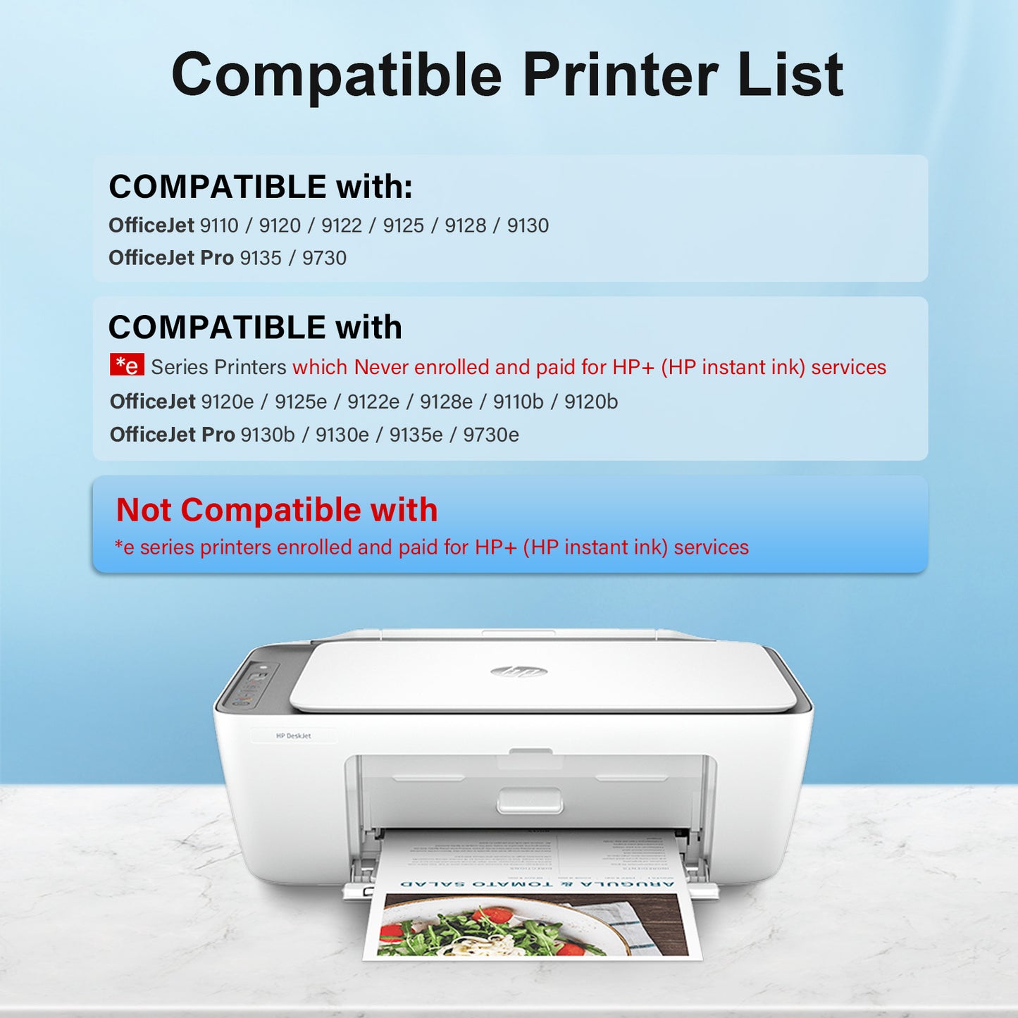 936e 936 XL Ink Cartridges Compatible for HP 936e 936XL 936 OfficeJet Pro 9125e 9120e 9730e 9130 9135e 9122e 9128e 9110b 9120b 9130b 9130e Printer 936e Ink (Black, Cyan, Magenta, Yellow)