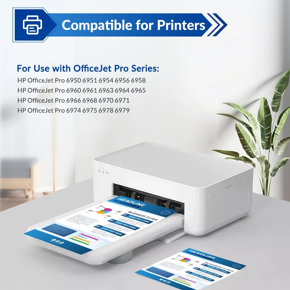 902 Ink Cartridge 902 XL Replacement for HP 902XL Ink Cartridges Black Pack, for HP 902 Ink Cartridges Compatible with Officejet 6978 6968 6962 6958 Printer (1 Pack)