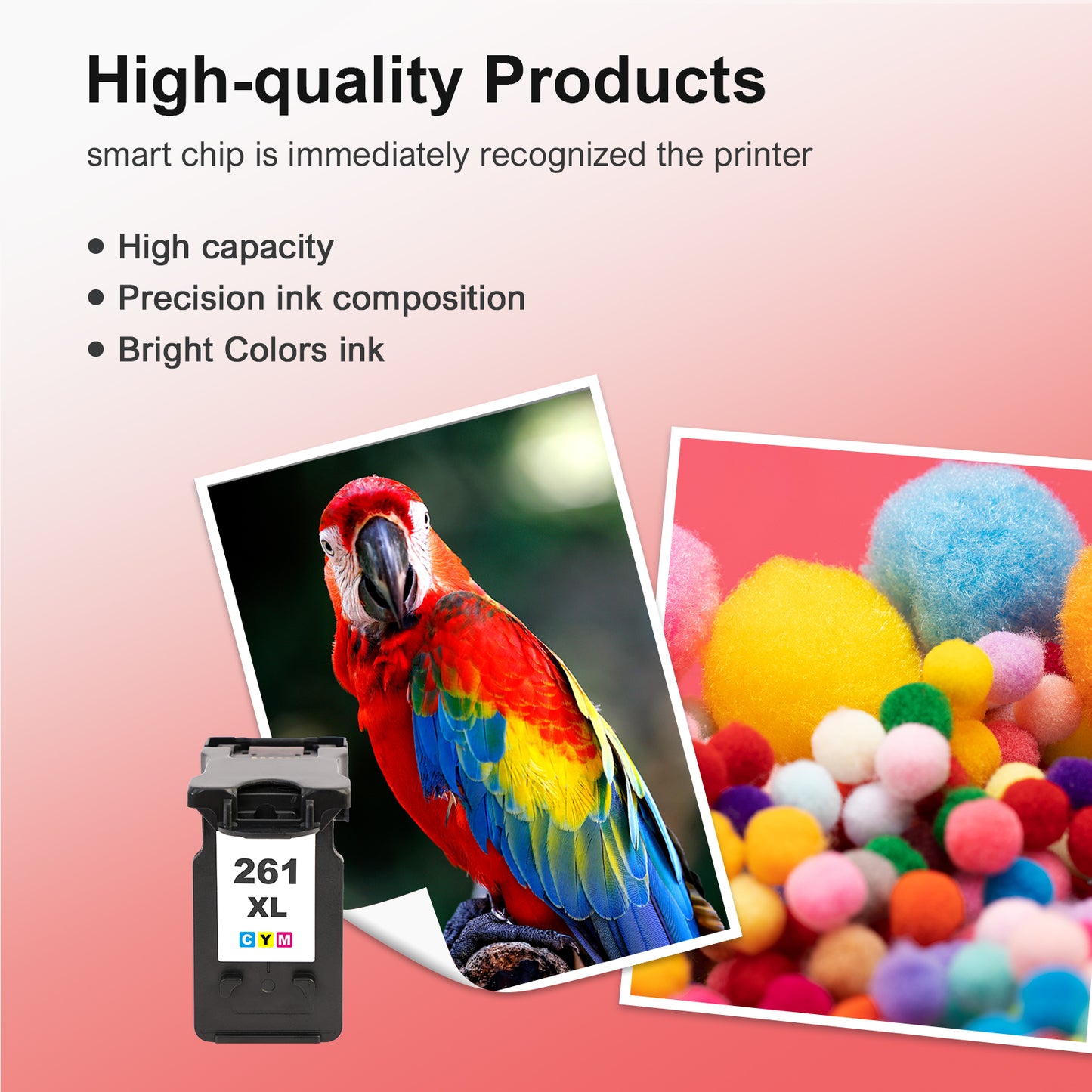 260 260XL Ink Cartridge Compatible for Canon PG-260XL for PIXMA TS6420 TR7020 TS5320 TS5300 TR7022 Printer (1 Pack Black)