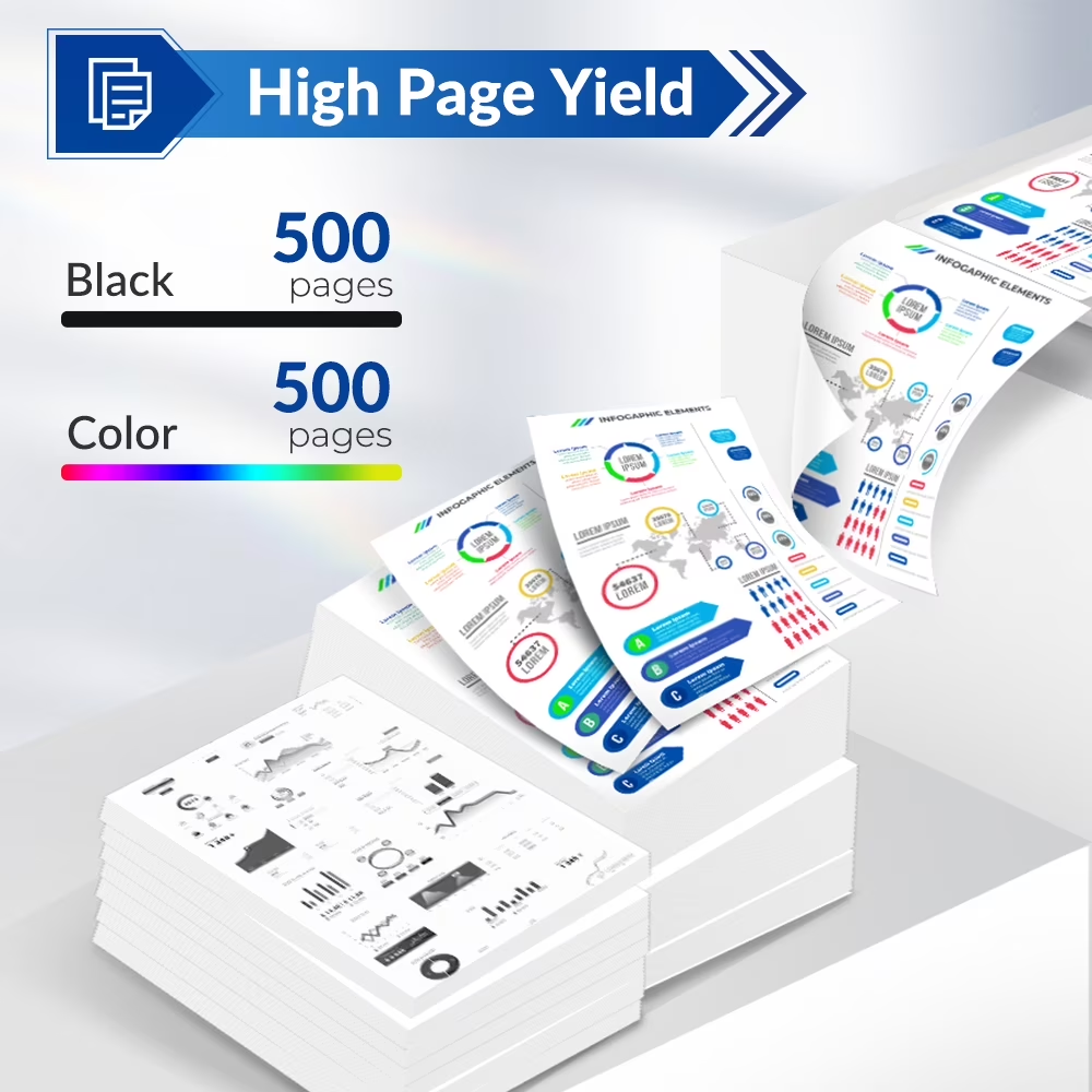 LC401 Ink Cartridge for Brother LC401 LC401XL Ink for Brother MFC-J1010DW MFC-J1012DW MFC-J1170DW Printer (Black Cyan Magenta Yellow, 4 Pack) | LC401 XL High Yield Ink