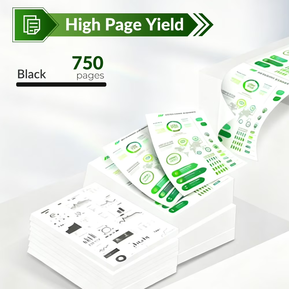 63XL Black Ink Cartridge Compatible with 63 Ink Cartridge 63XL for DeskJet 1110 2130 3630 Envy 4510 4520 compatible for Officejet 3830 4650 5220 5230 5252 5255 5258 5264 Printer (1 Black)