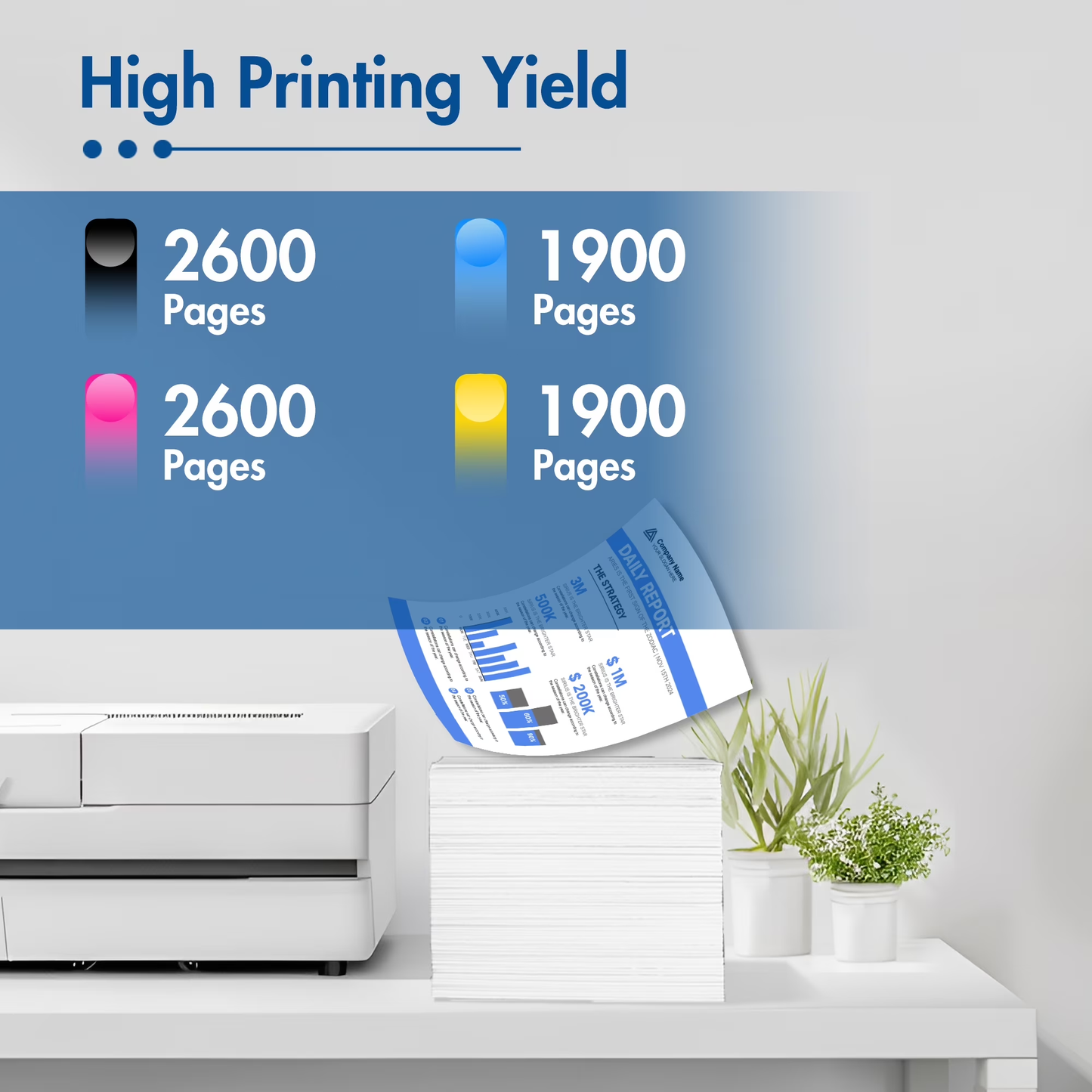 802 XL Ink Cartridges 8 Pack Compatible for Epson 802XL 802 Printer Ink T802 T802XL Combo Pack for WorkForce Pro WF-4740 WF-4730 WF-4720 EC-4020 EC-4030 (2 Black, 2 Cyan, 2 Magenta, 2 Yellow)