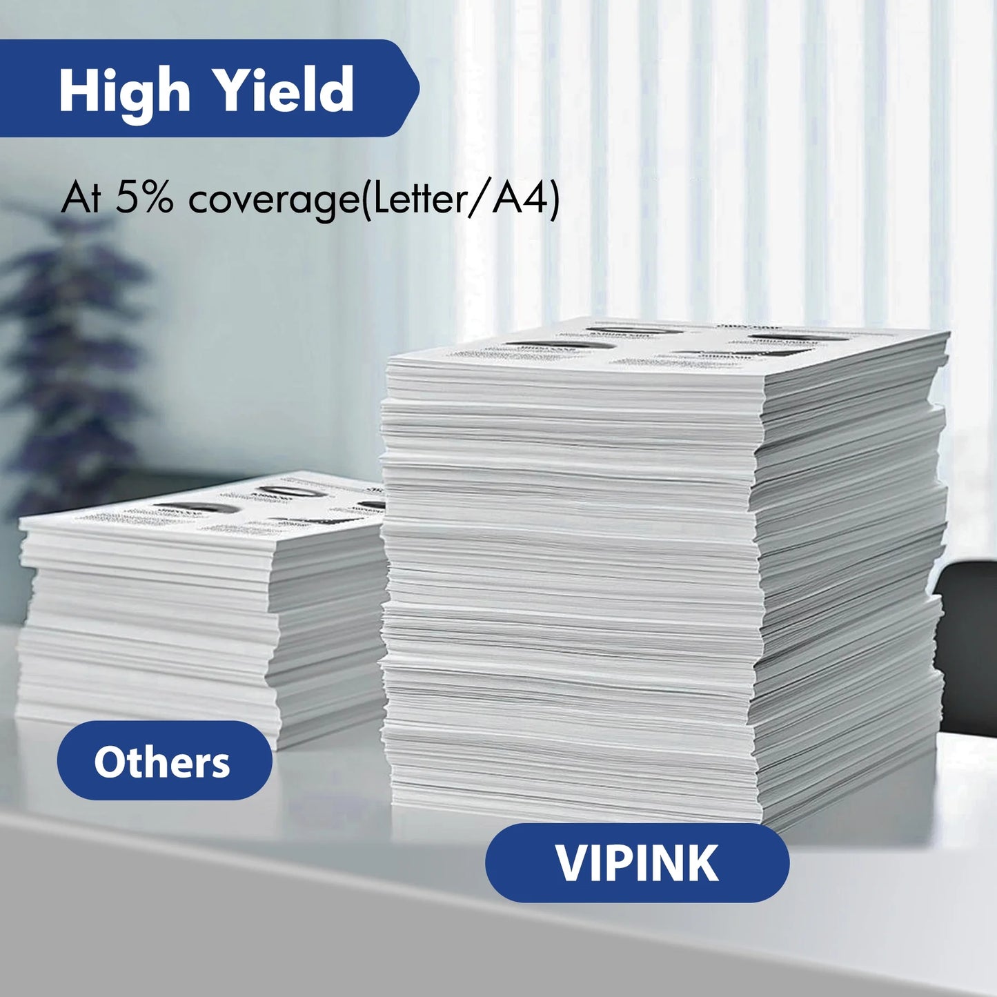702XL Ink Cartridges 5-Pack Replacement for Epson 702XL Ink 702 T702XL Combo Pack for Workforce Pro WF-3720 WF-3730 WF-3733 WF-3725 Printer (Black Cyan Magenta Yellow)