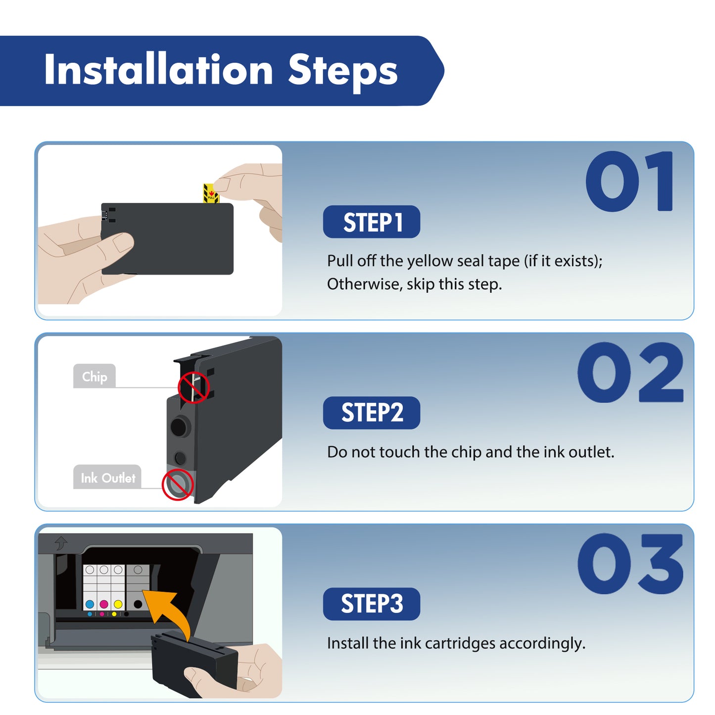 232XL Ink Cartridges 8-Pack, Compatible for Epson 232XL 232 Printer Ink for Workforce WF-2930 WF-2950 Expression XP-4200 XP-4205 (2 x Black, 2 x Cyan, 2 x Magenta, 2 x Yellow)