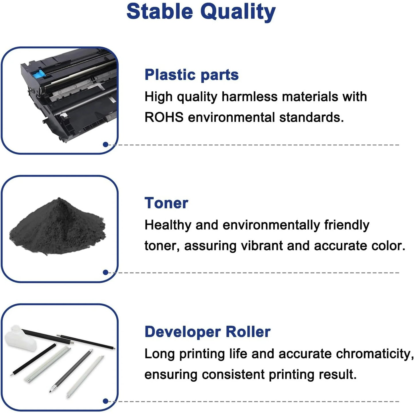 Colorich Compatible Drum Unit for Brother DR820 DR-820 DR 820 HL-L6200DW MFC-L5850DW MFC-L5900DW MFC-L6700DW MFC-L5800DW HLL6200DW HL-L5200DW HLL5100DN Printer (Black, 4-Pack)
