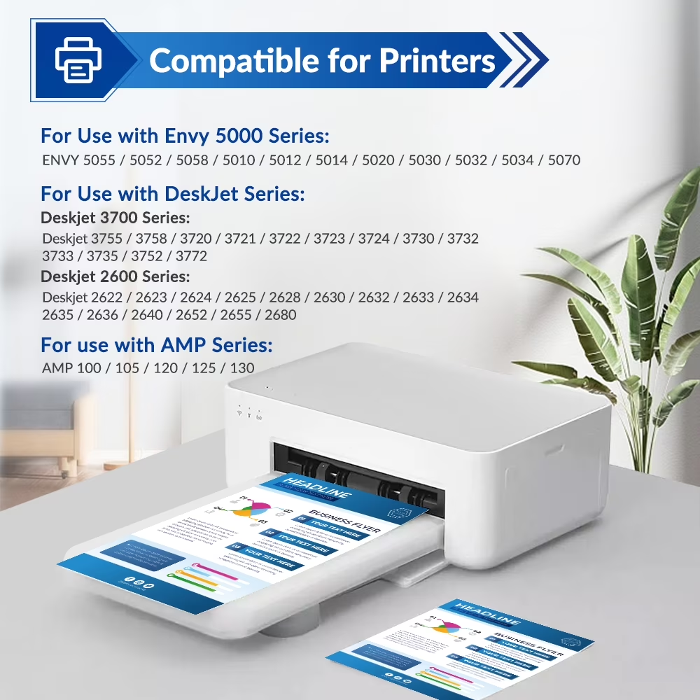 1-Pack 65XL Tri-Color Ink Cartridge Replacement Compatible for HP Color Ink 65 for Envy 5055 5052 5058 DeskJet 3755 2655 3720 3722 3723 3730 3732 3752 Printer Ink