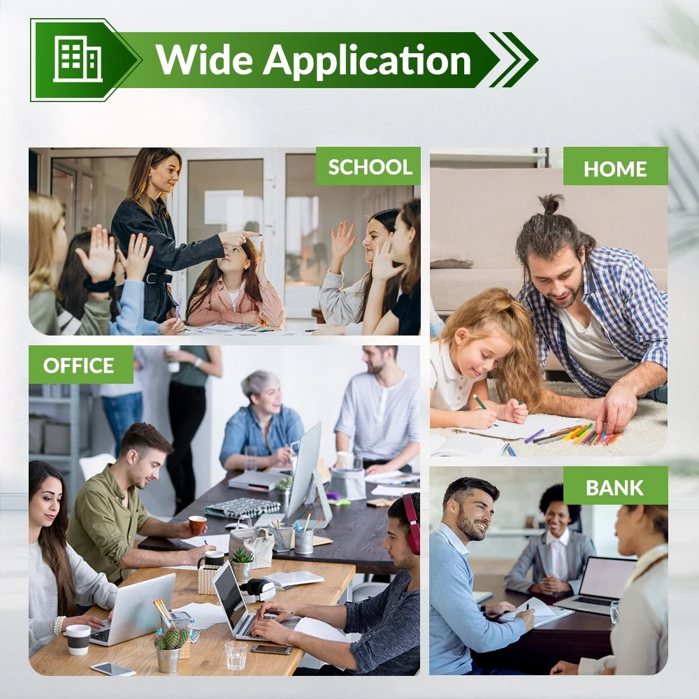 65XL Ink Cartridge Compatible for HP 65 XL Ink Cartridge Combo Pack for DeskJet 3755 3772 Envy 5055 5052 Printer Ink 65 (2 Pack)