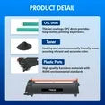 TN630 Toner Cartridge Compatible for Brother TN-630 TN630 TN660 DCP-L2540DW MFC-L2700DW HL-L2380DW HL-L2300D MFC-L2740DW Laser Printer Ink (Black, 2-Pack)