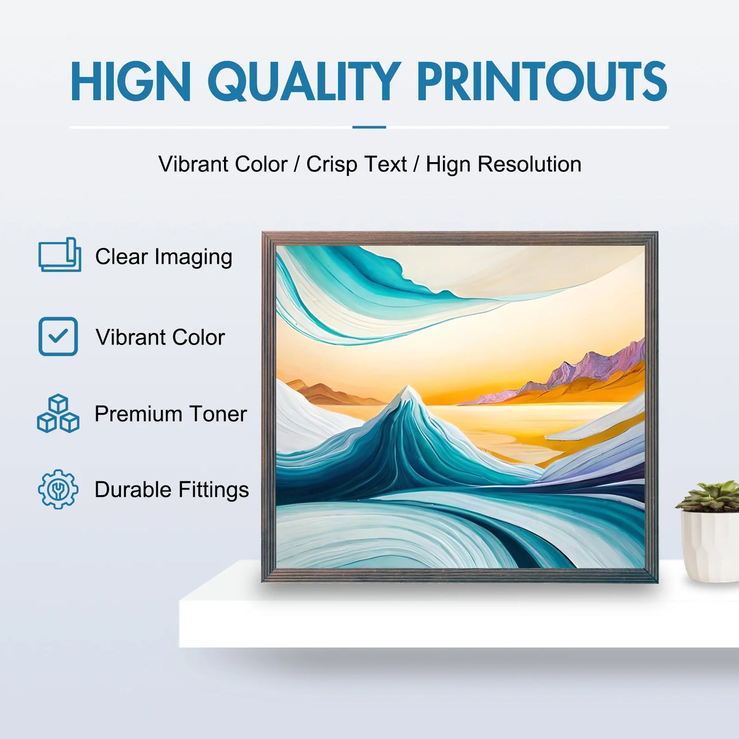 TN450 Toner Cartridges 2-Pack High Yield Replacement for Brother TN450 TN-450 TN420 TN-420 HL-2270DW HL-2280DW DCP-7065DN MFC-7360N MFC-7860DW HL-2240D DCP-7060D MFC7460DN MFC7240 Printer (Black)