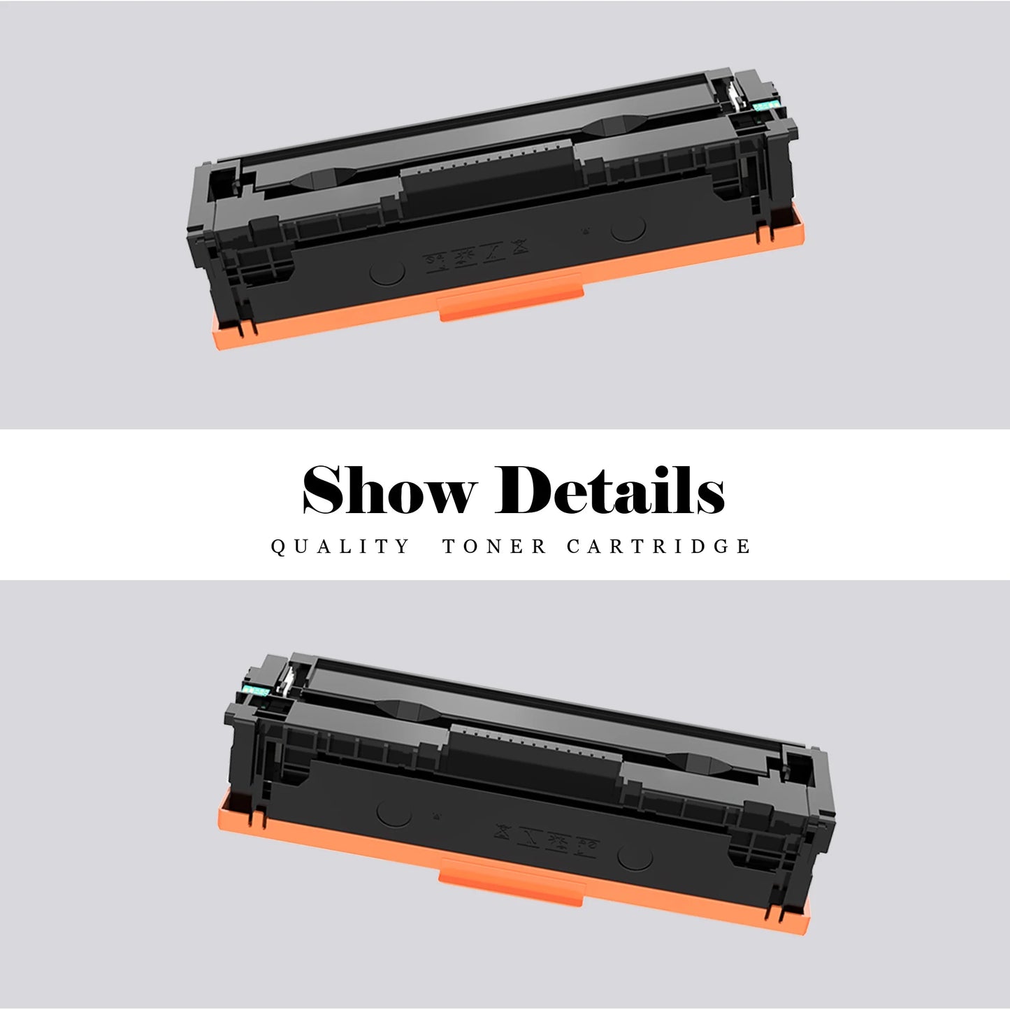 Colorich 202A Black Toner Cartridge Replacement Compatible for HP 202A Toner CF500A for Color Pro MFP M281fdw M254dw M281cdw M254nw M281fdn M254 M281 Printer (2-Pack)