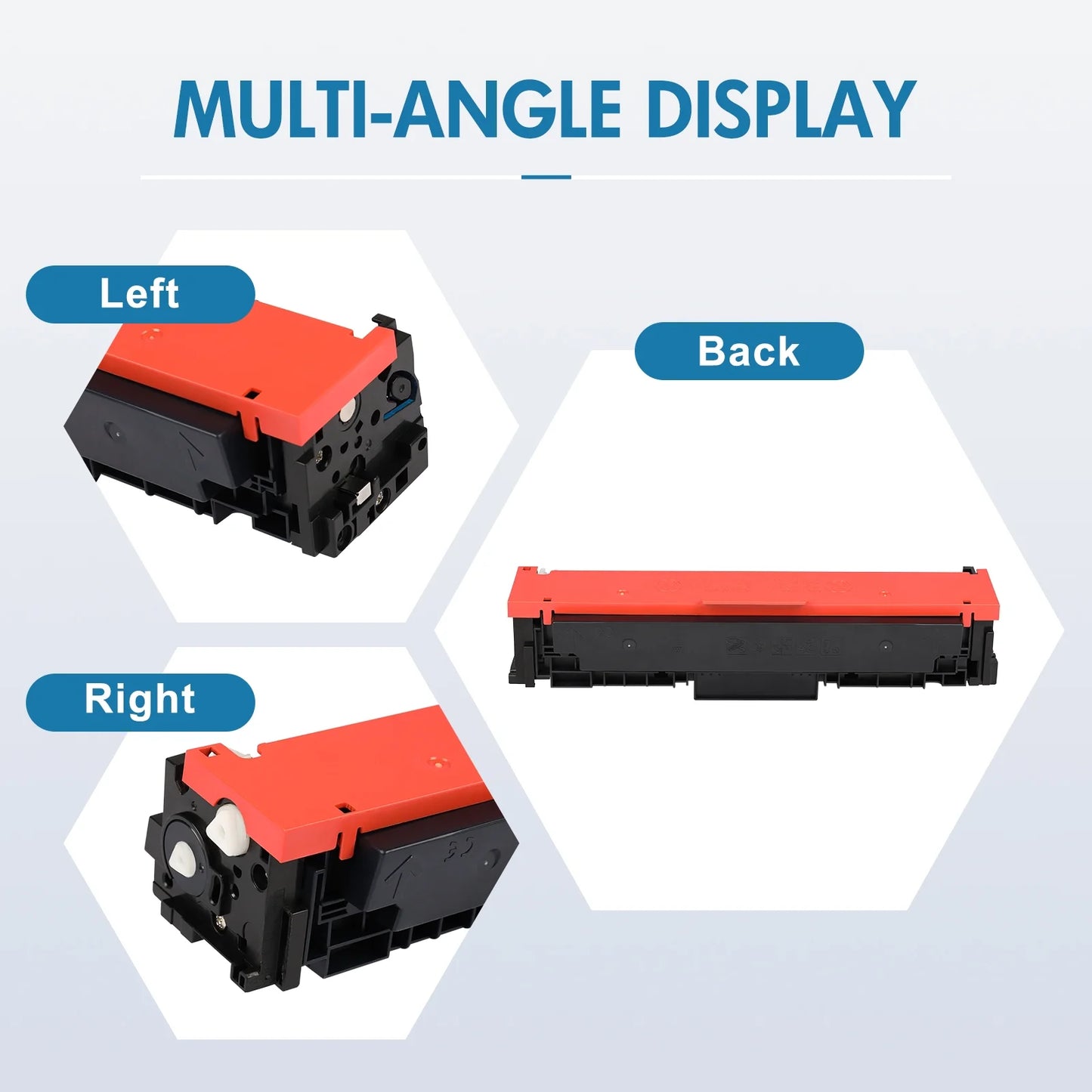 414X Toner Cartridges 4-Pack with Chip Compatible for HP 414X 414A W2020X W2020A Color Laserjet Pro MFP M479fdw M479fdn M454dw M454dn M479 M454 Printer (Black Cyan Magenta Yellow)