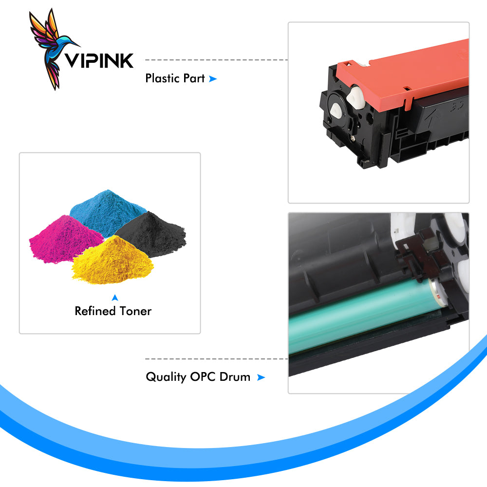 414X Toner Cartridge (with Chip) Compatible for HP 414X 414A 414 W2020X Color Laserjet Pro MFP M479fdw M454dw M479fdn M479dw M454dn M479 M454 M455 M480 Series Printer Ink (Black Cyan Magenta Yellow)