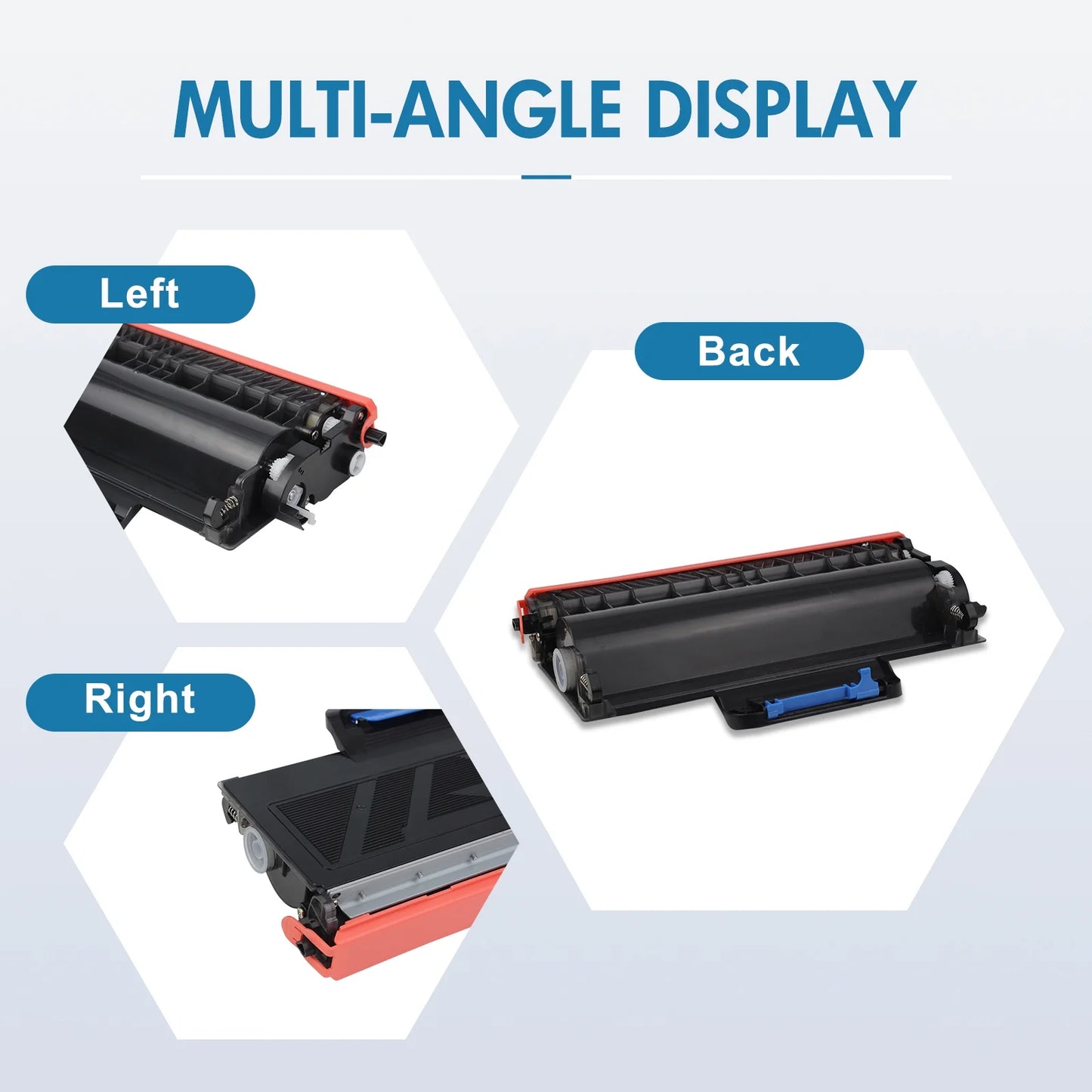 TN360 2-Pack High Yield Toner Cartridge Compatible for Brother TN360 TN-360 TN330 TN-330 to use with HL-2140 HL-2170W MFC-7840W MFC-7340 MFC-7440N MFC-7345N DCP-7030 DCP-7040 Printer Ink