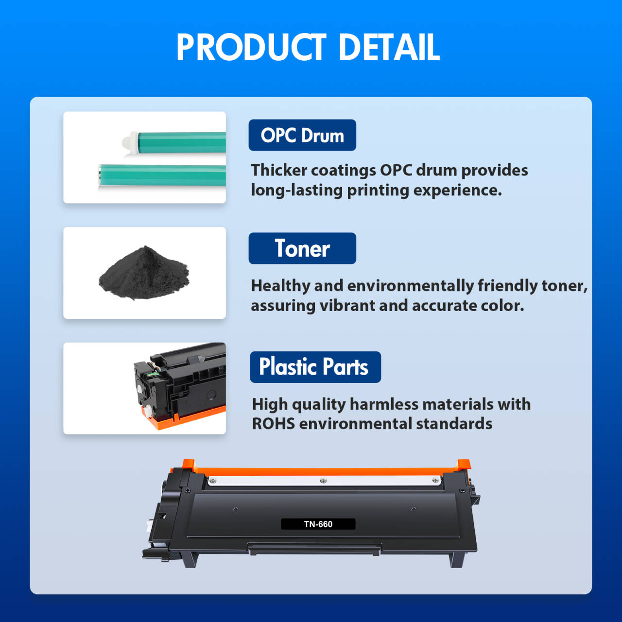 TN660 TN630 Toner Cartridge Compatible for Brother TN660 TN630 TN-660 TN-630 DCP-L2540DW MFC-L2700DW HL-L2380DW HL-L2300D MFC-L2740DW Laser Printer Ink (Black, 2-Pack)